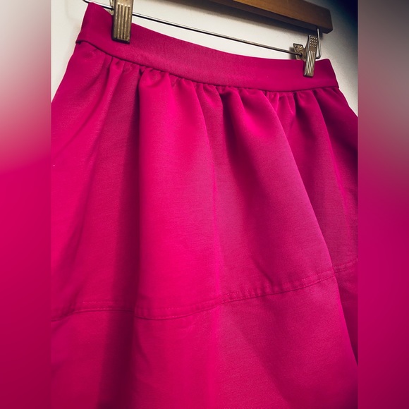 Express Pink Ruffle Mini Skirt - Picture 4 of 6